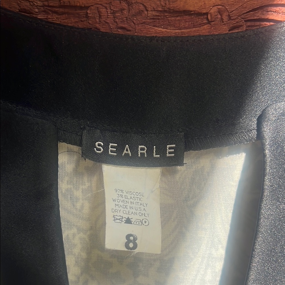Searle Silk Sleeveless V-Neck Midi Dress - Picture 3 of 8
